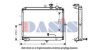 KIA 0K60A15200C Radiator, engine cooling